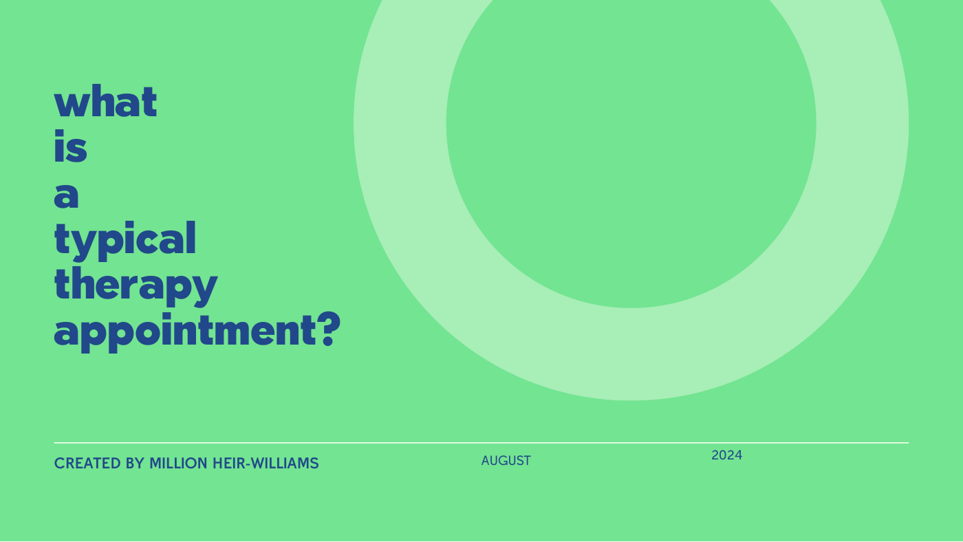 What to Expect at a Therapy Appointment, document cover