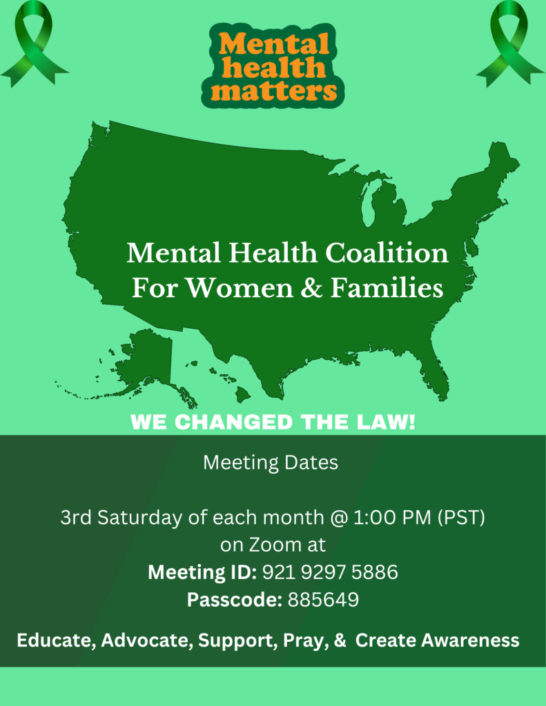 Mental Health Coalition for Women and Families program information