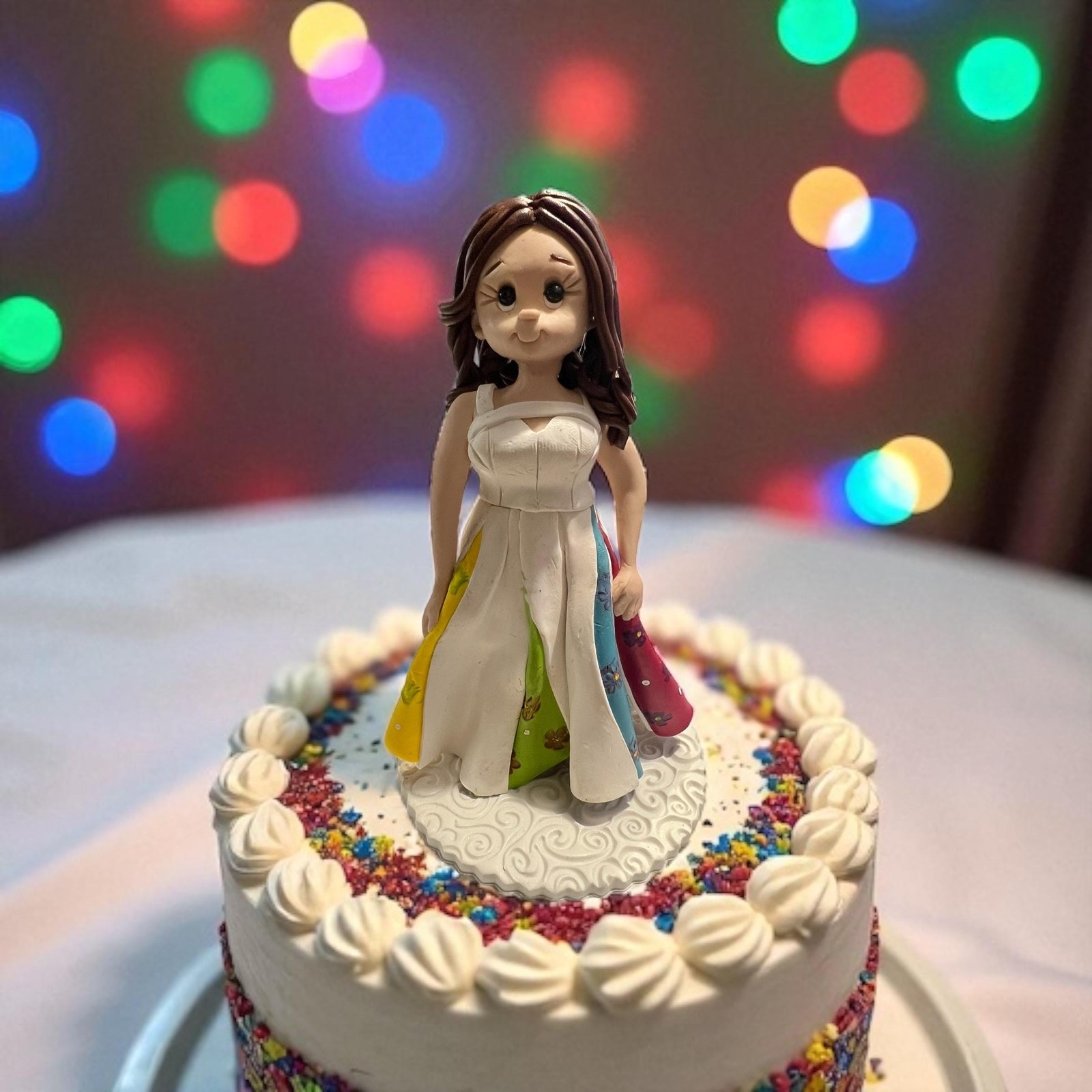Custom Quinceanera Cake Topper: Personalized Figurine by Lynn's Little Creations