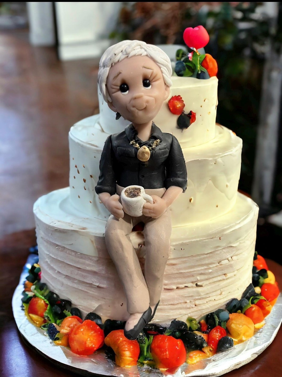 Custom People Cake Topper: Personalized Party Decor by Lynn's Little Creations