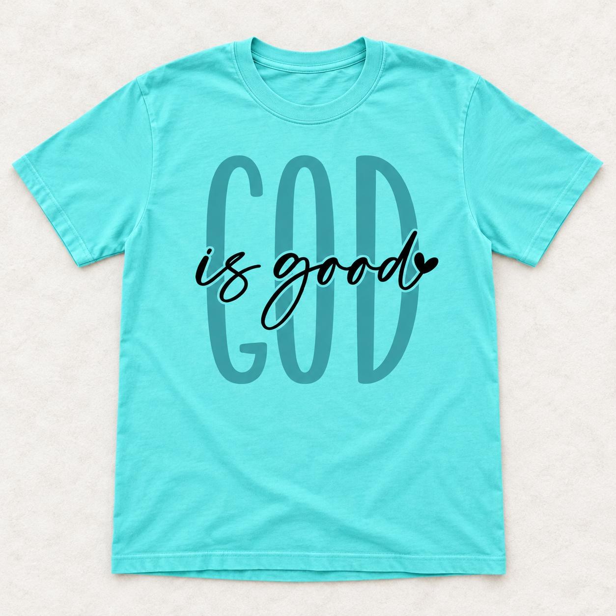 Christian Faith Tee Collection, God Is Good Love Like Jesus and Faith Over Fear, view 5