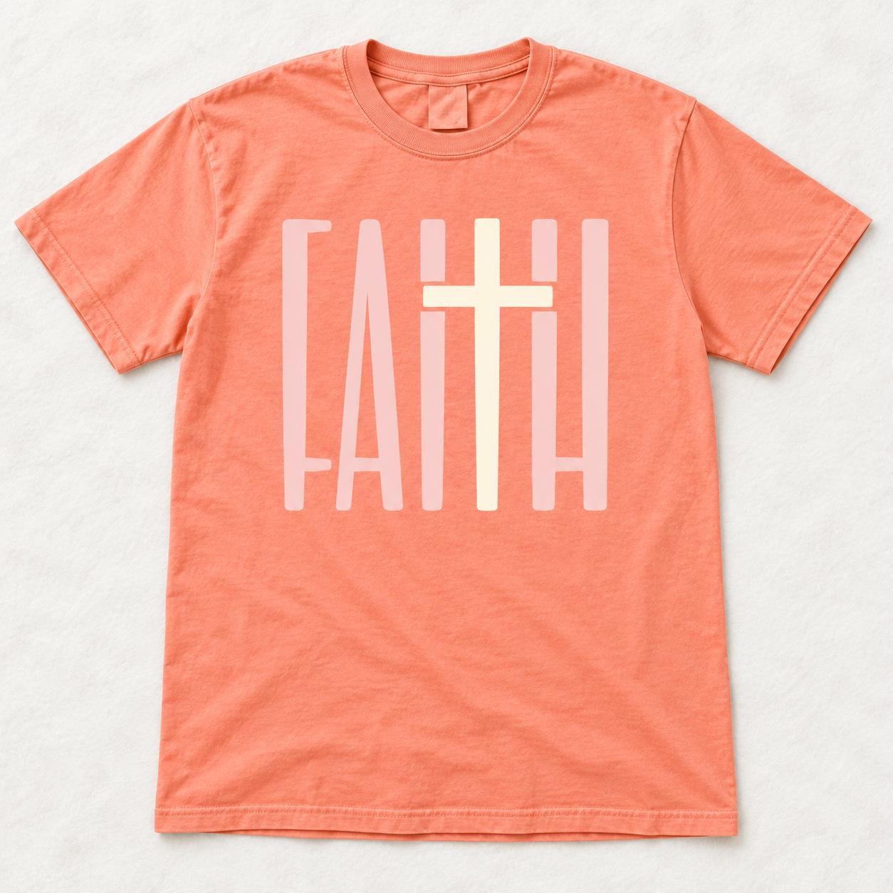 Christian Faith Tee Collection, God Is Good Love Like Jesus and Faith Over Fear, view 7