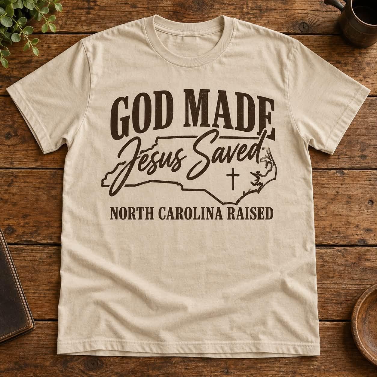 North Carolina Shirt Collection, Faith and Stokes County Mountain Graphic Tees, view 4