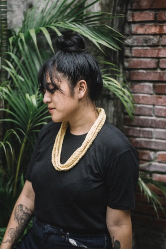 HUMALING braided necklace
