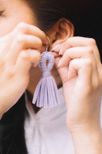 KAULAYAW tassel earrings