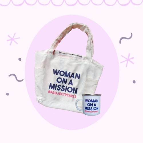 WOMAN ON A MISSION