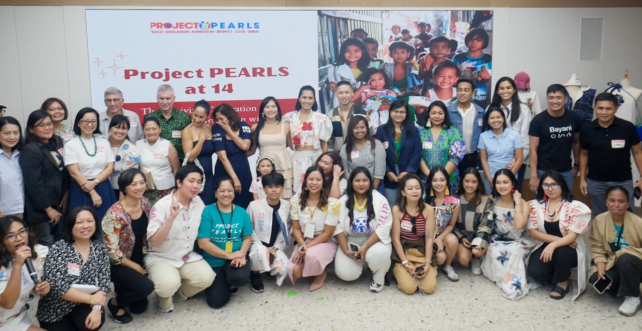 Project PEARLS community members in the Sibol ng Hiraya sustainable fashion collection