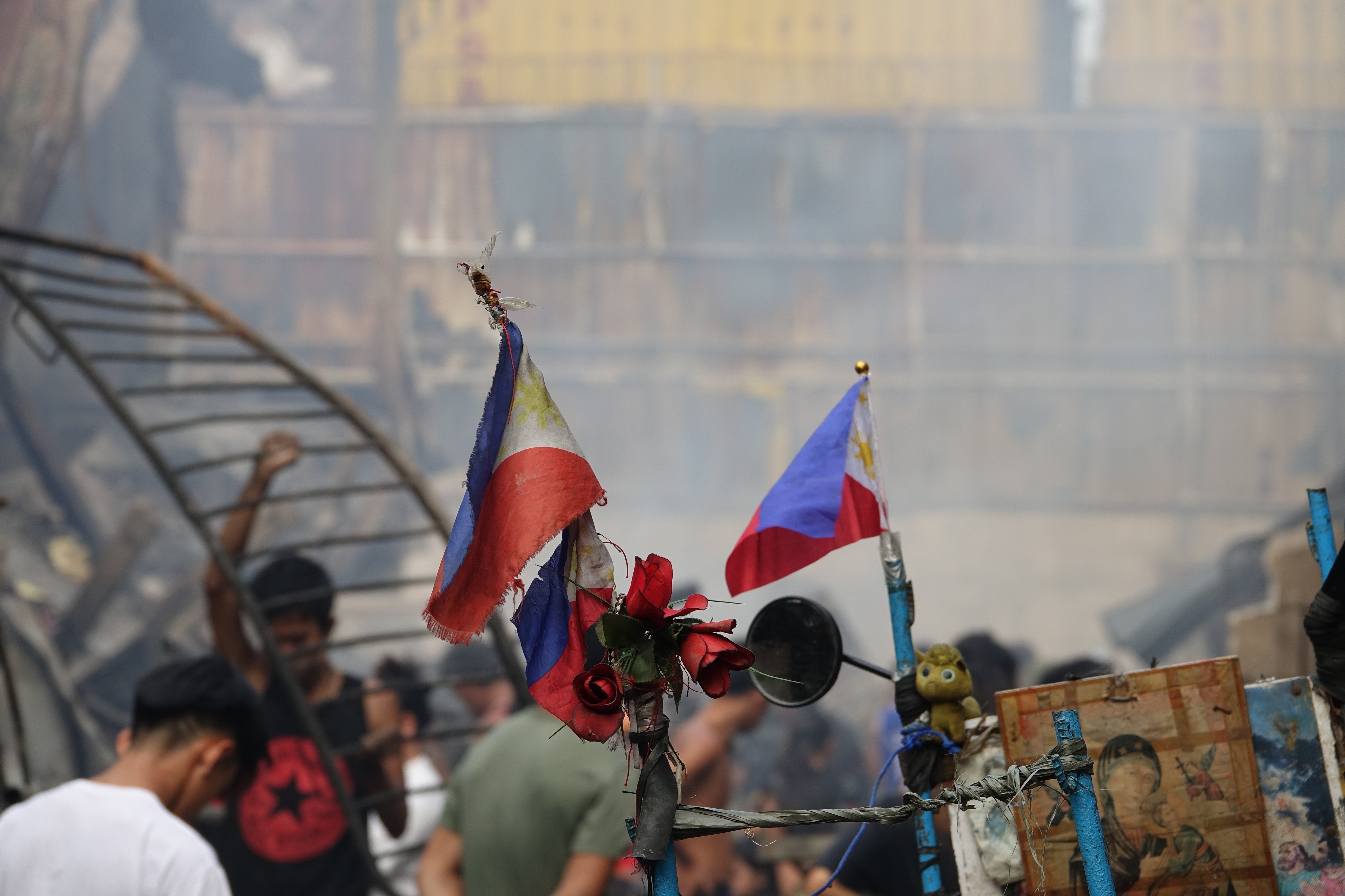 Bayanihan relief outreach in the Philippines