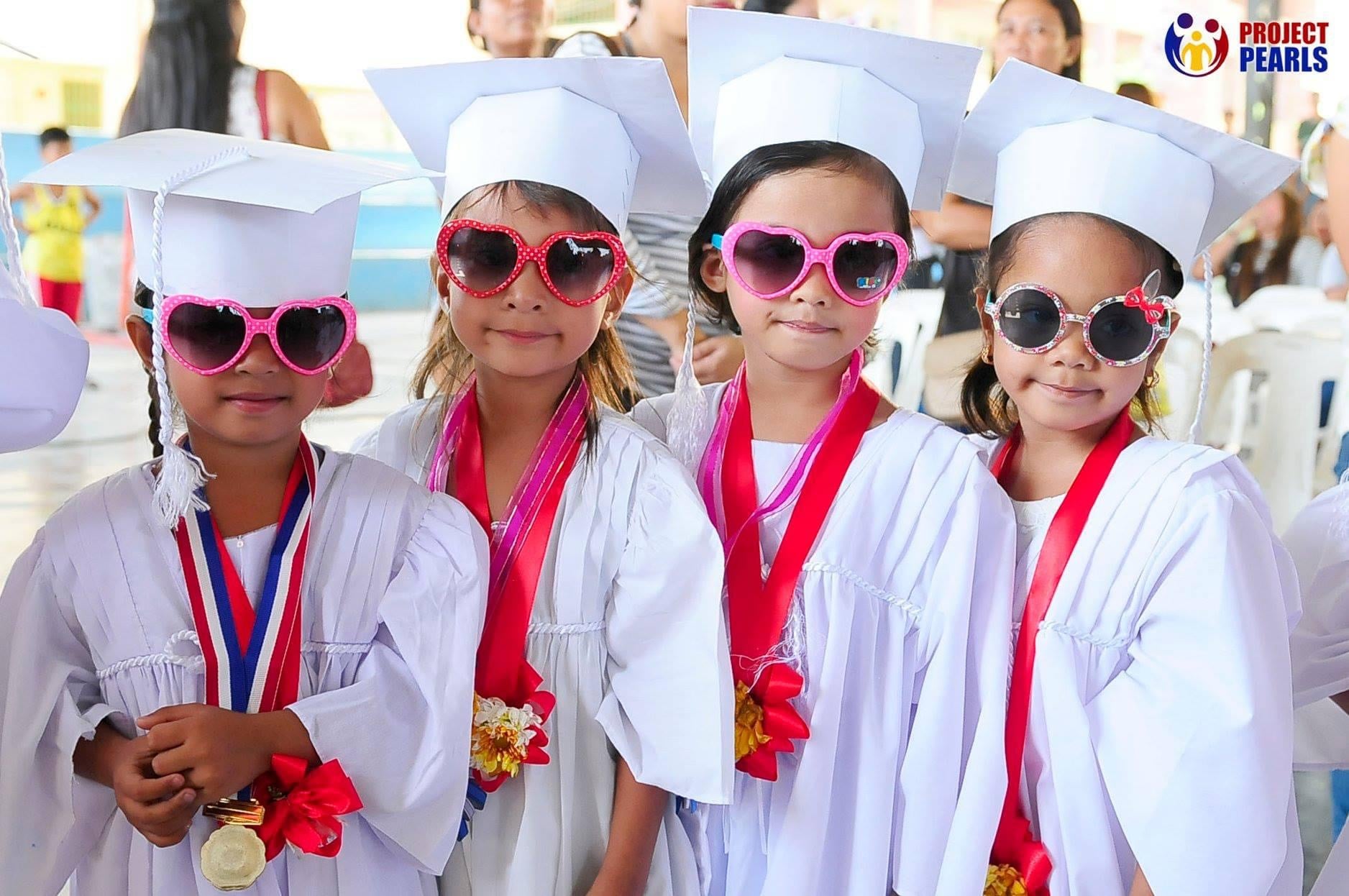 Project PEARLS graduates celebrating their achievement