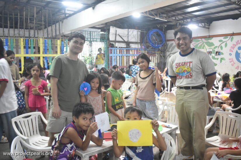 Children at a Project PEARLS Brain Booster activity
