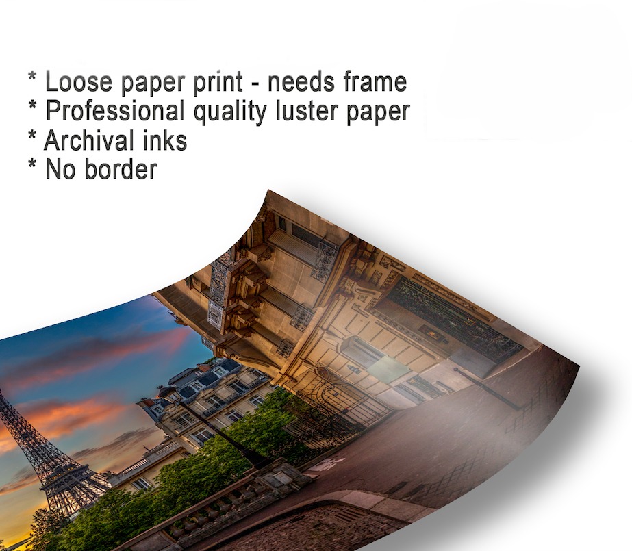 Premium Photo Paper example, shown in full