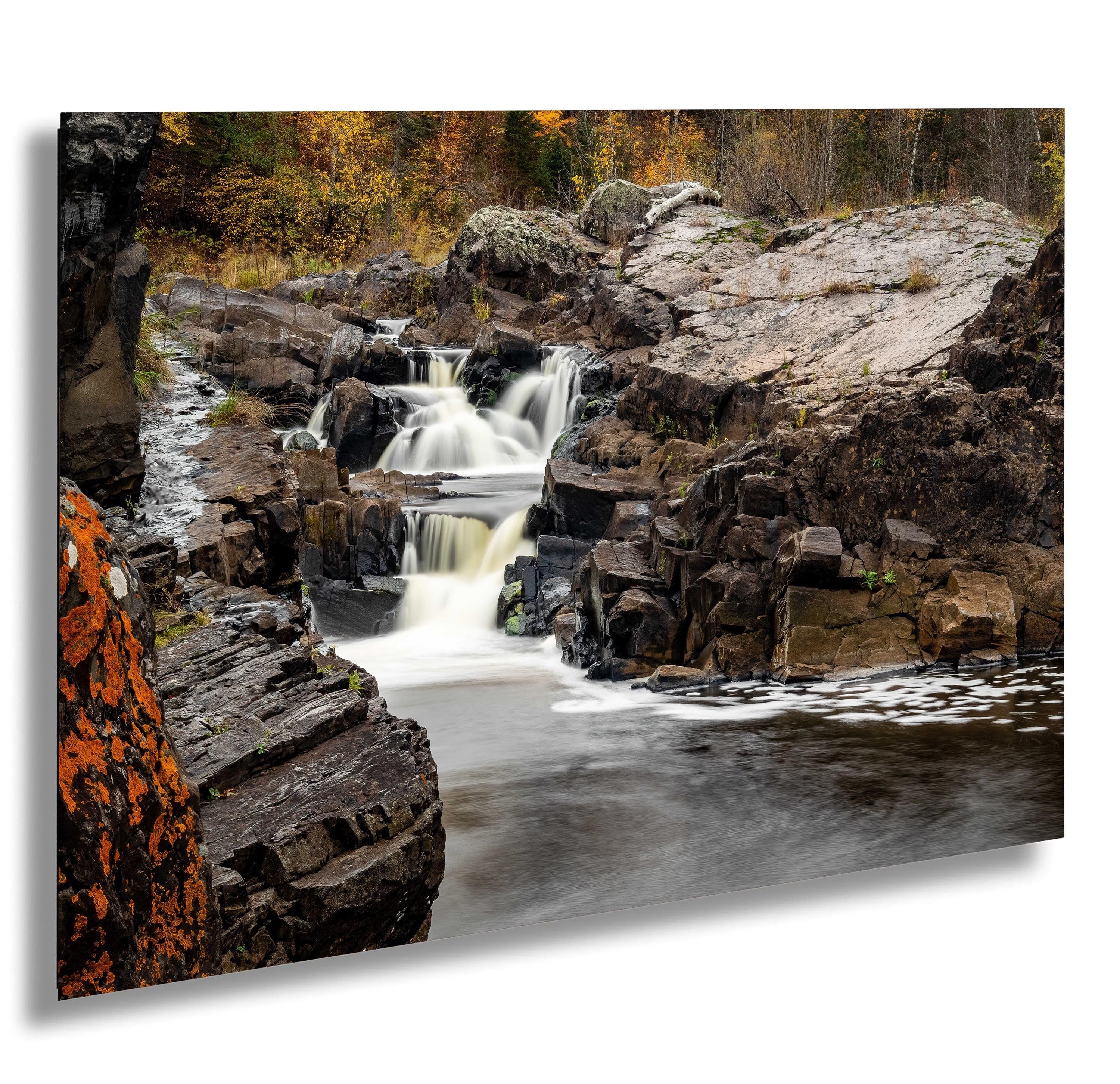 Swinging Bridge Falls Print: Jay Cooke State Park, Minnesota