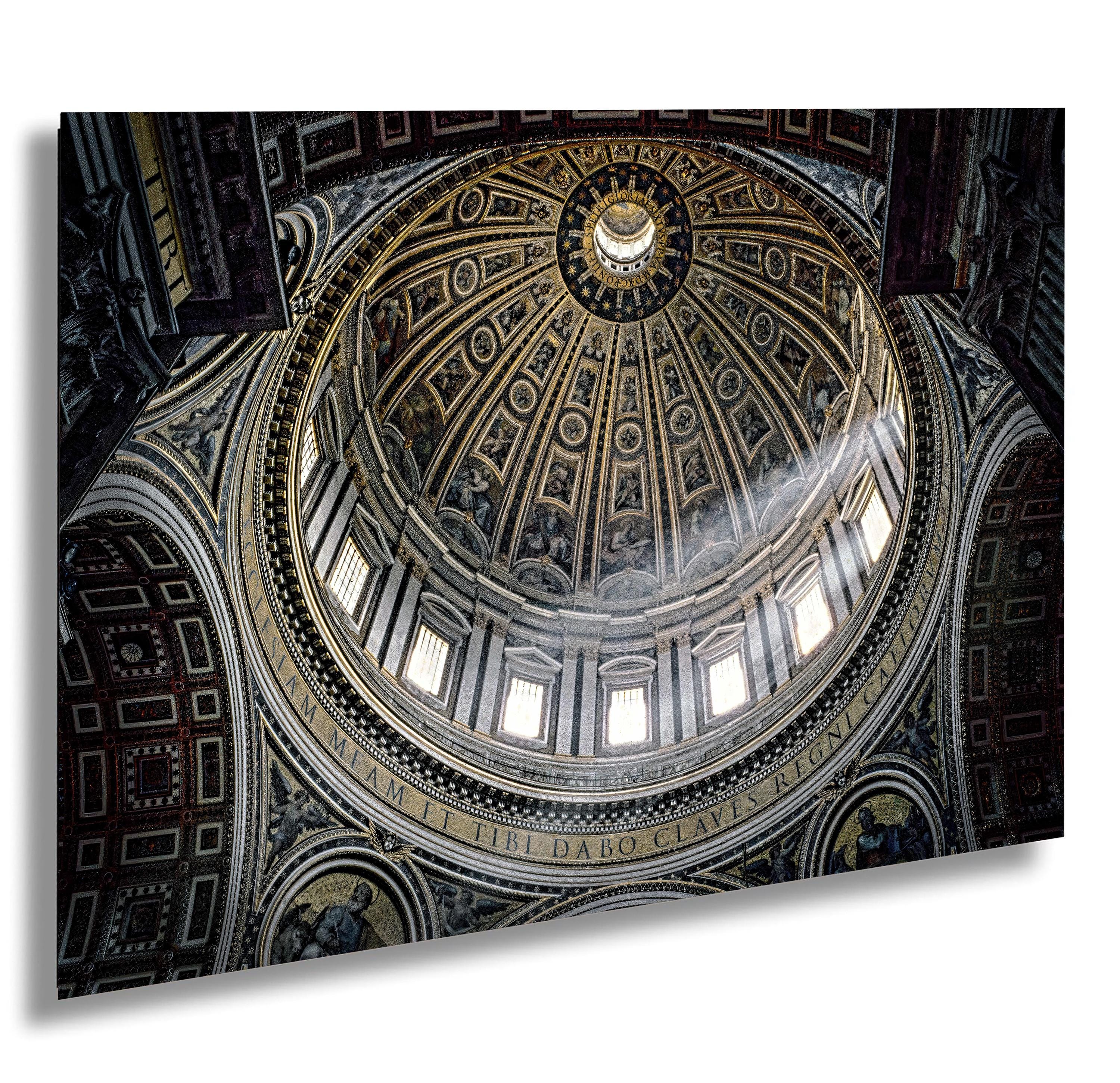 St Peter's Basilica Dome, Rome, Italy, Art Print