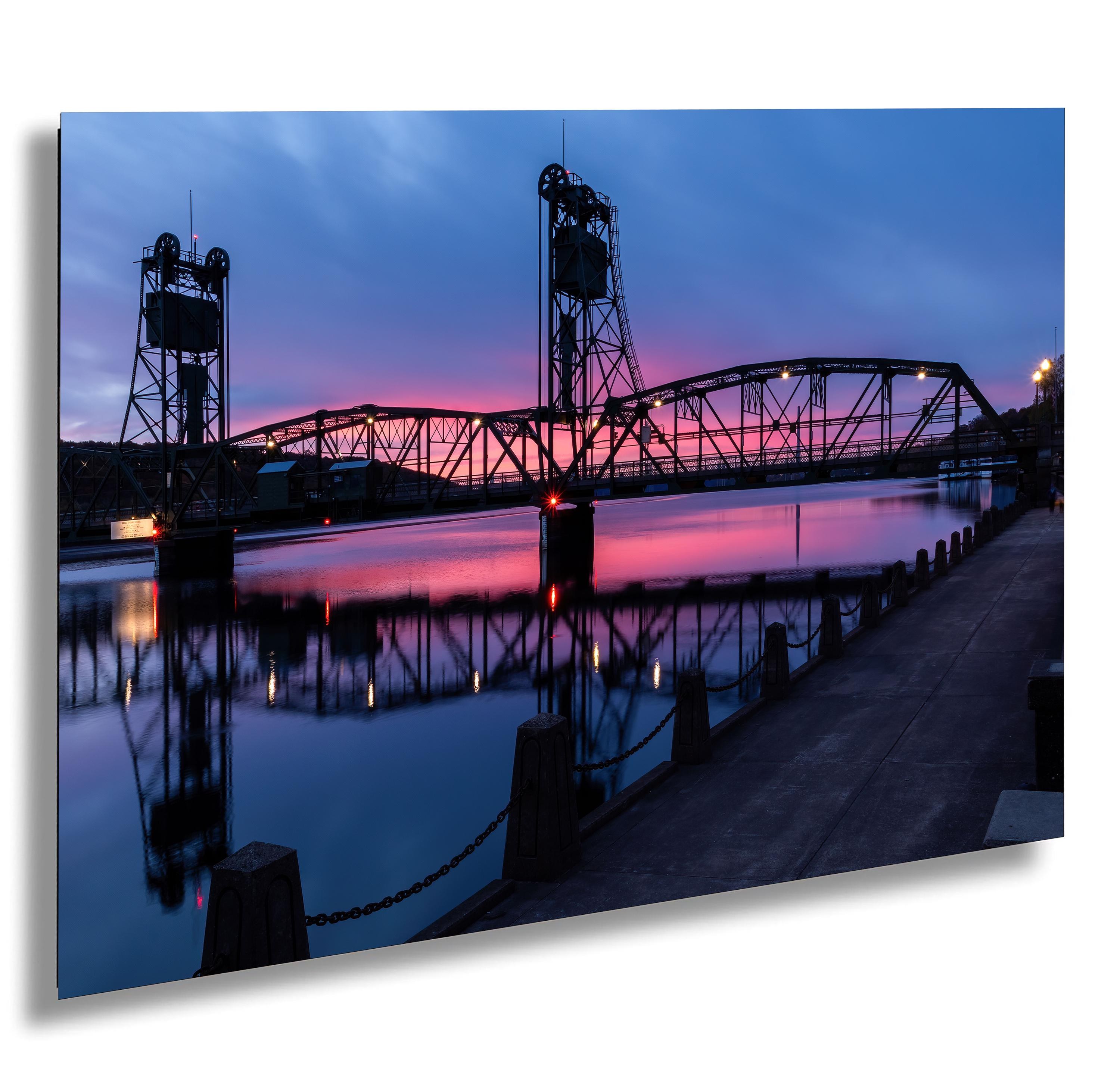 Stillwater Lift Bridge Minnesota Art Print: St. Croix River Wall Art