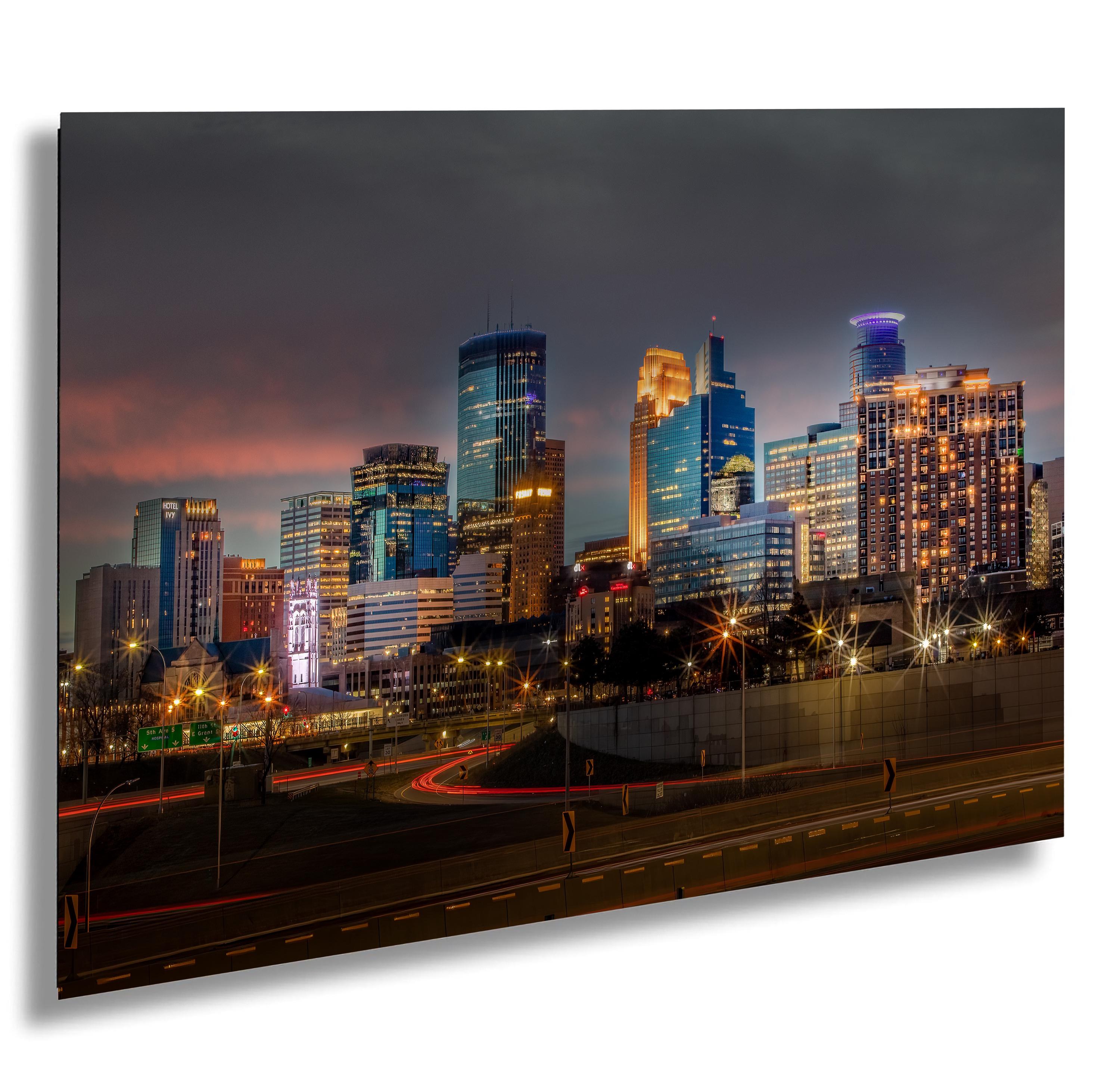 Minneapolis Skyline Print: 5th Avenue Minnesota Wall Art
