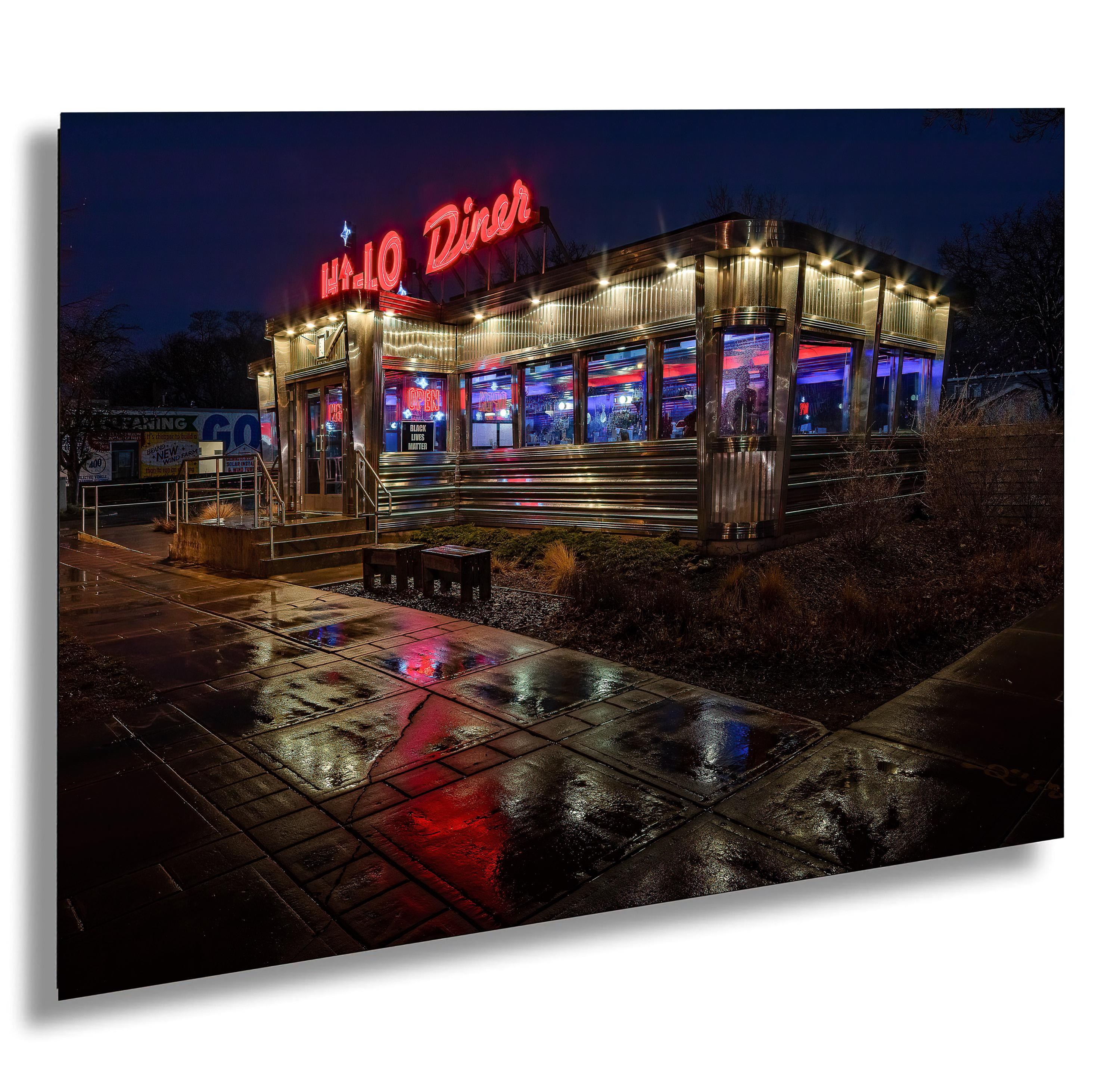 Minneapolis Diner at Night, Minnesota Wall Art