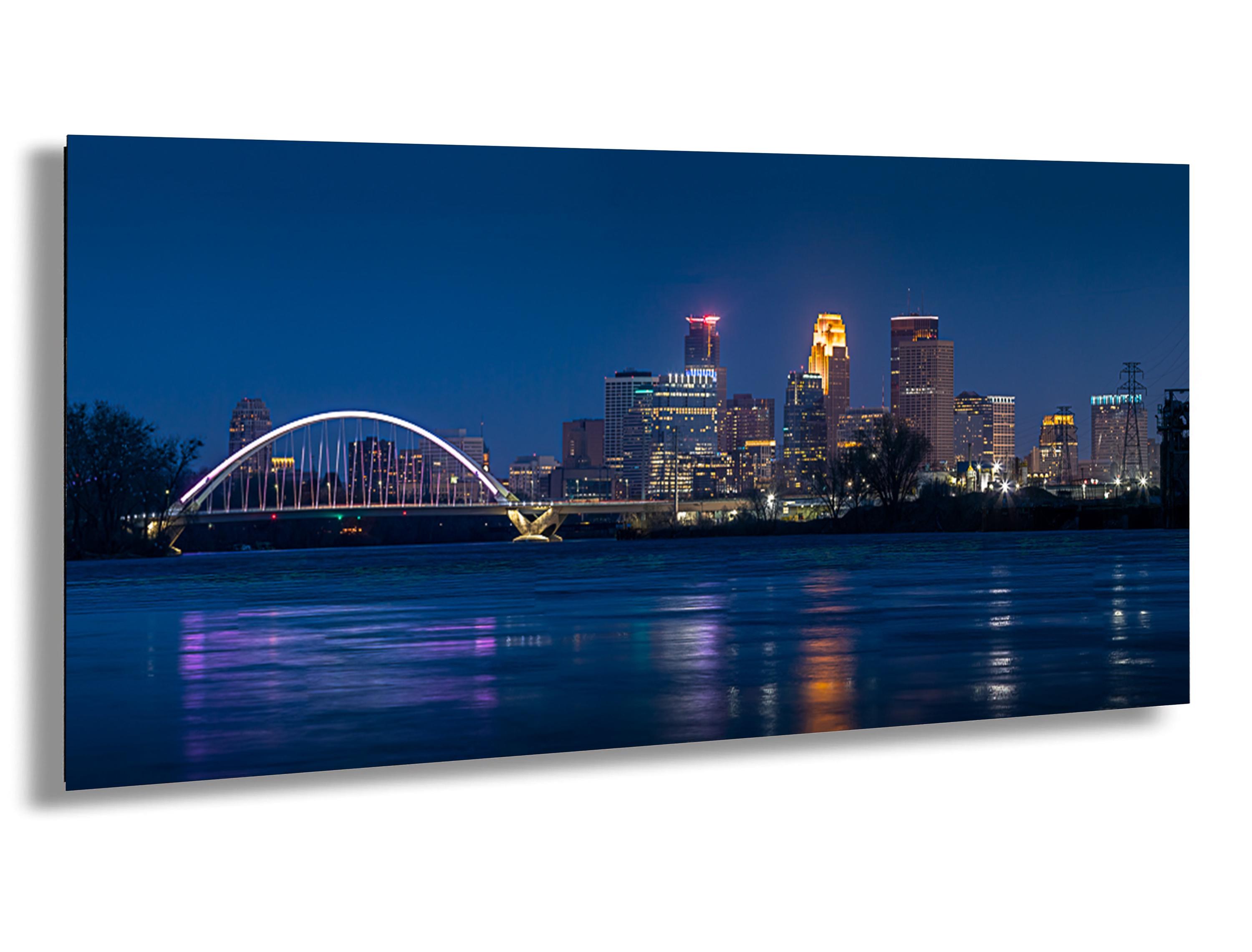 Minneapolis Skyline Print: Lowry Bridge, Minnesota Wall Art