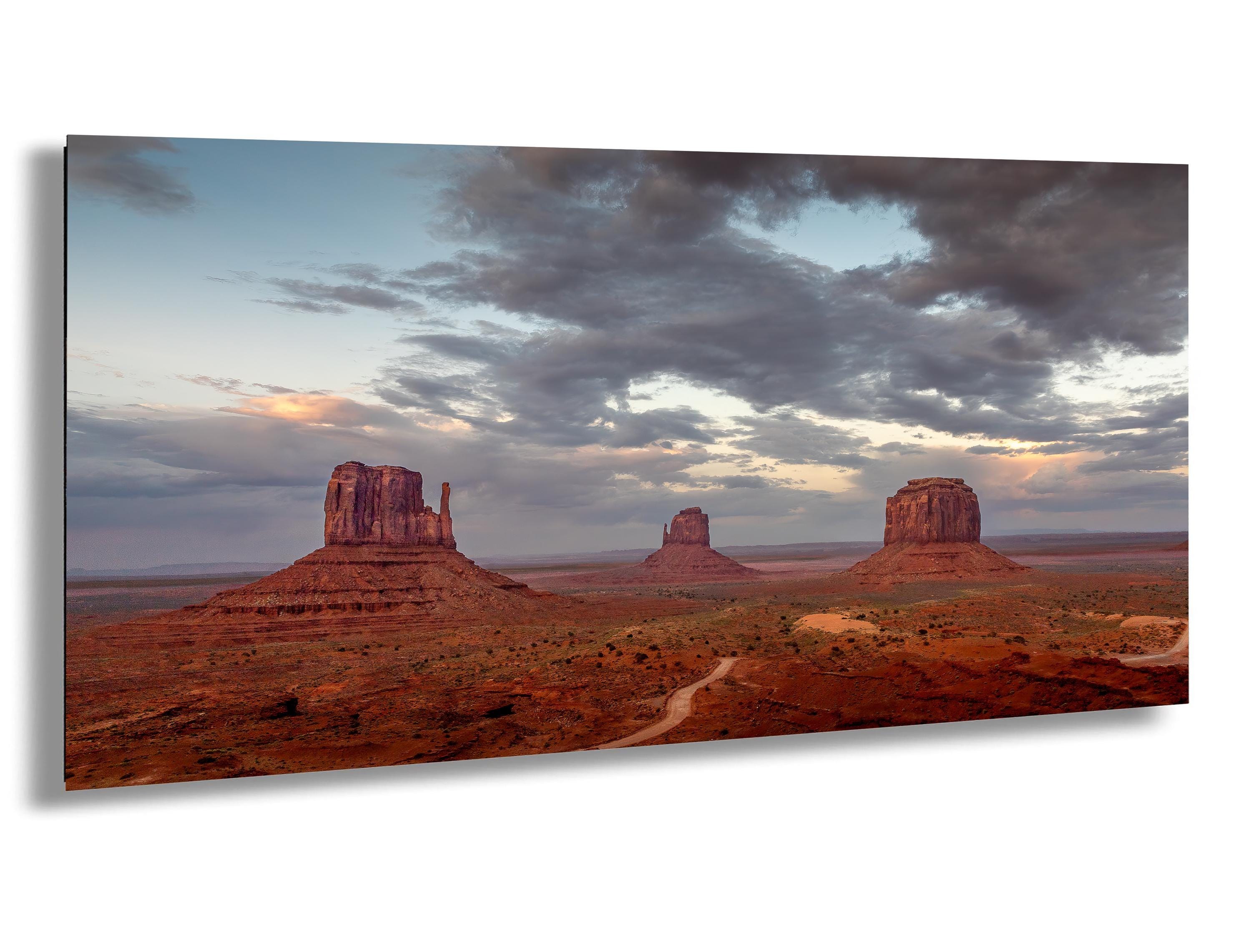 Monument Valley Golden Hour Print: Arizona/Utah Landscape