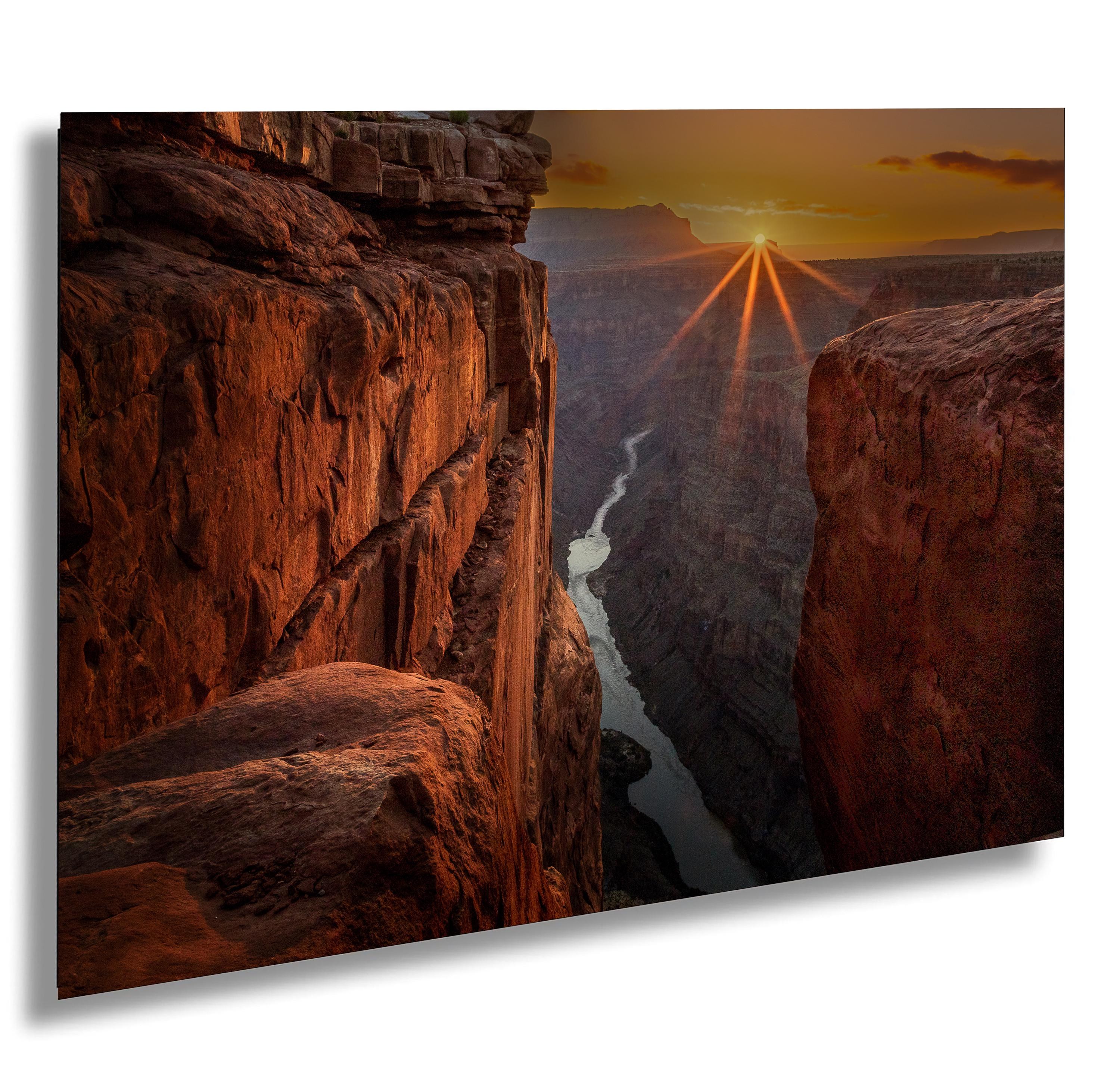 Grand Canyon at Sunrise with Colorado River below, Tuweep Overlook - Paper/Canvas/Acrylic/Metal