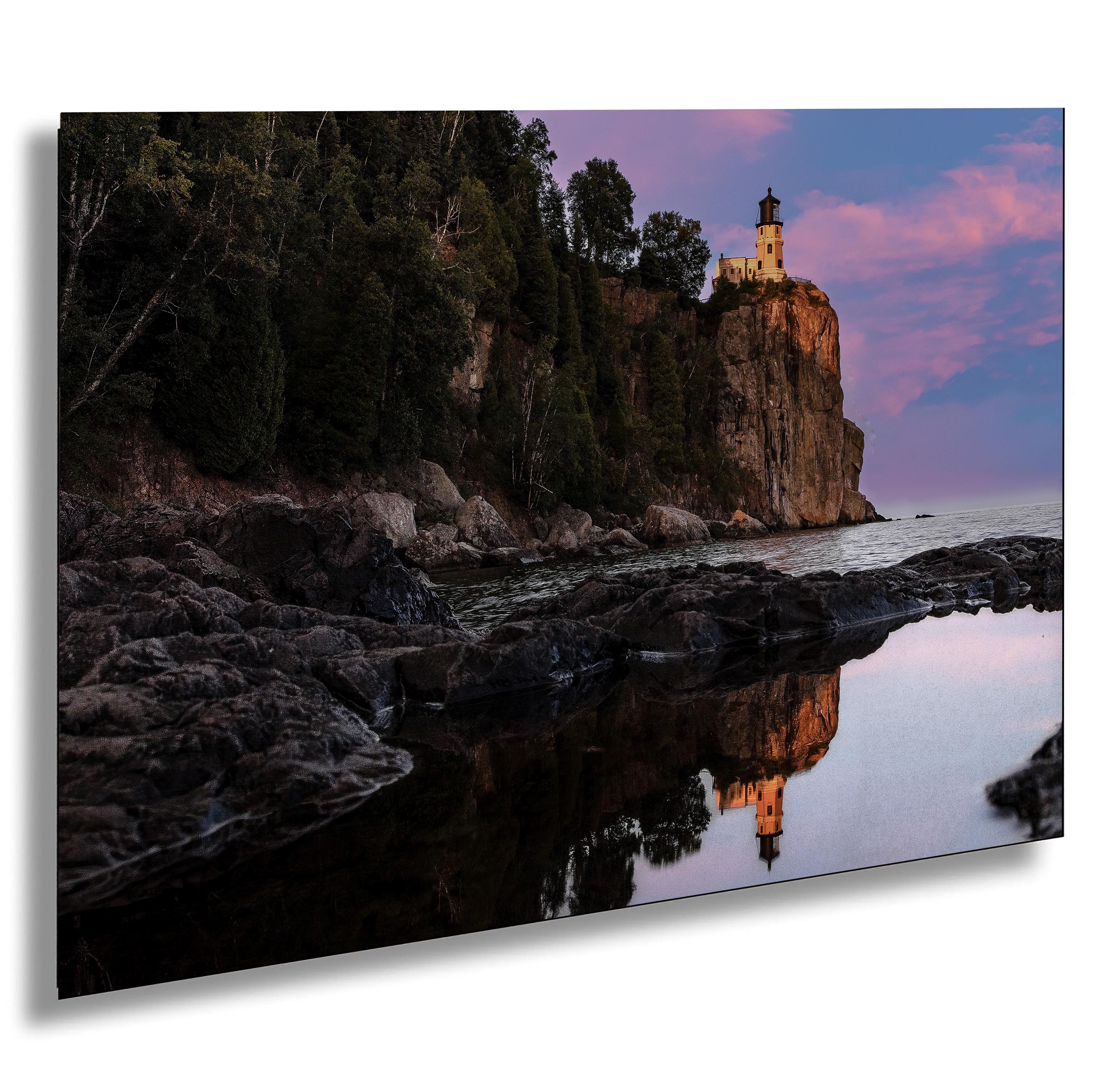 Split Rock Lighthouse Reflection Print: Lake Superior, Minnesota Wall Art
