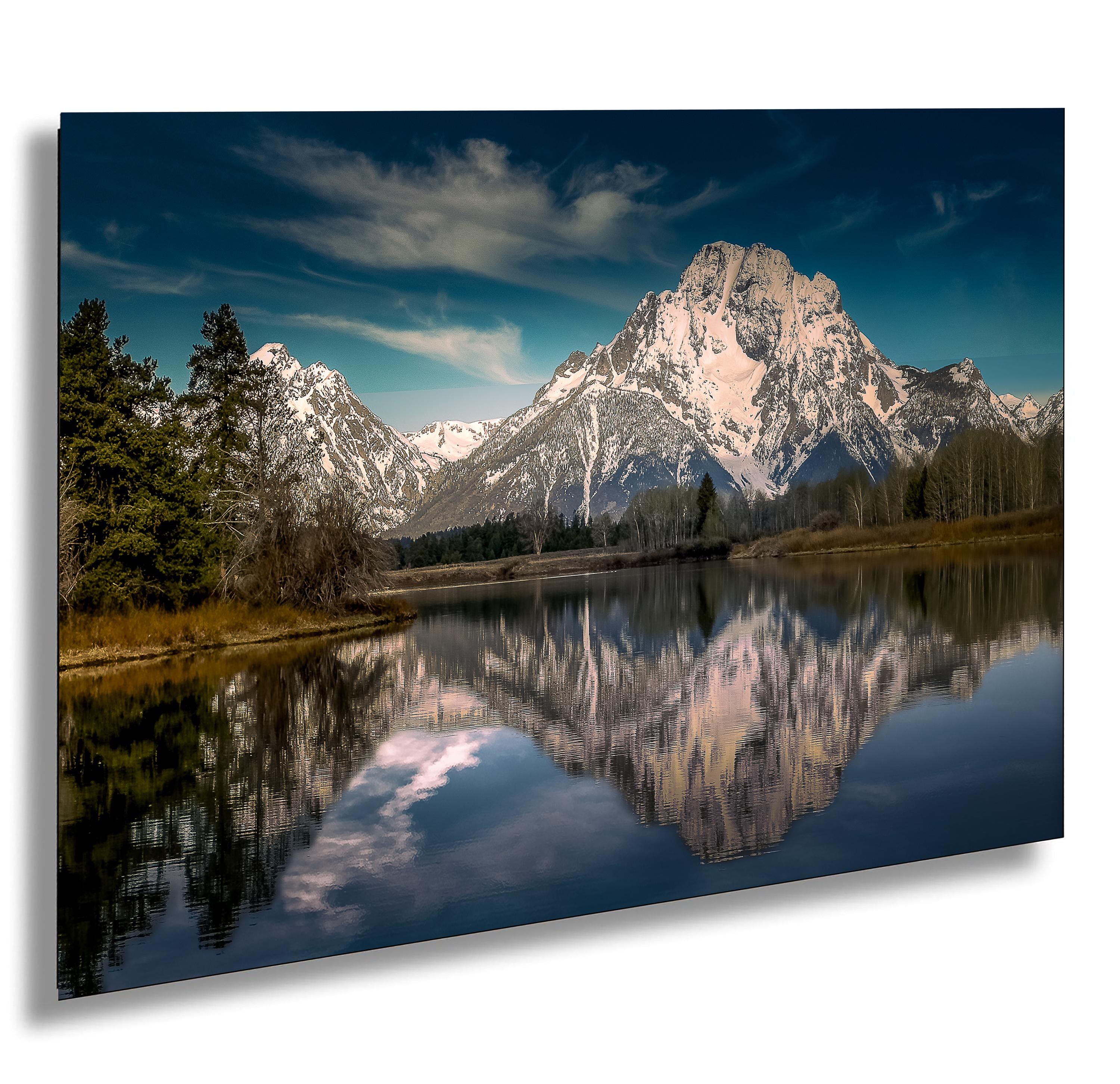 Grand Teton National Park Print: Snake River Overlook, Mountain Reflection