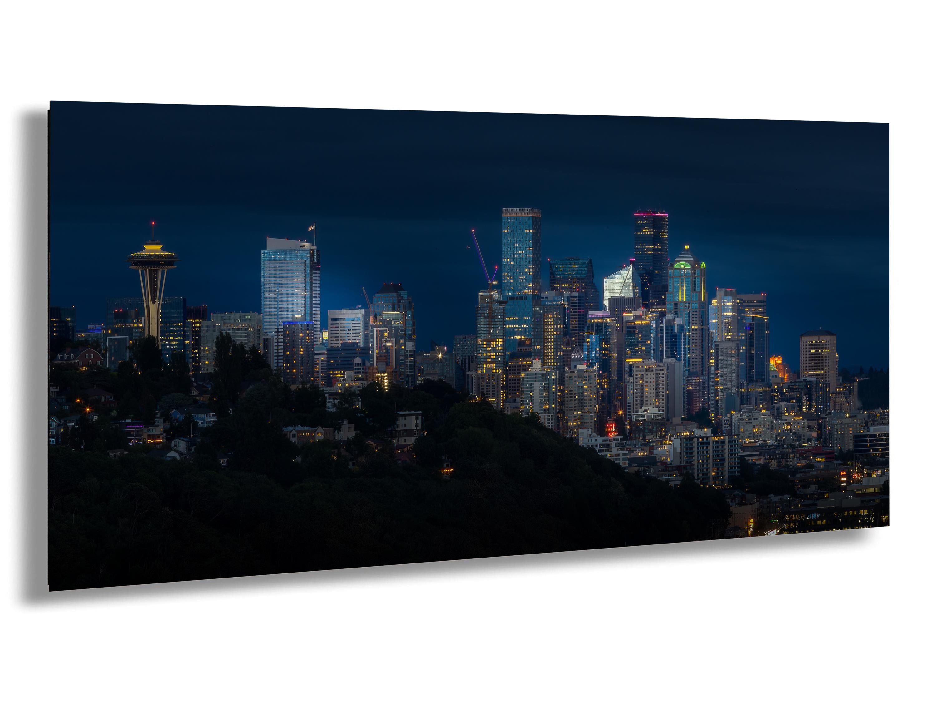 Seattle Skyline Print: Space Needle, Columbia Center (Canvas/Paper/Acrylic/Metal)