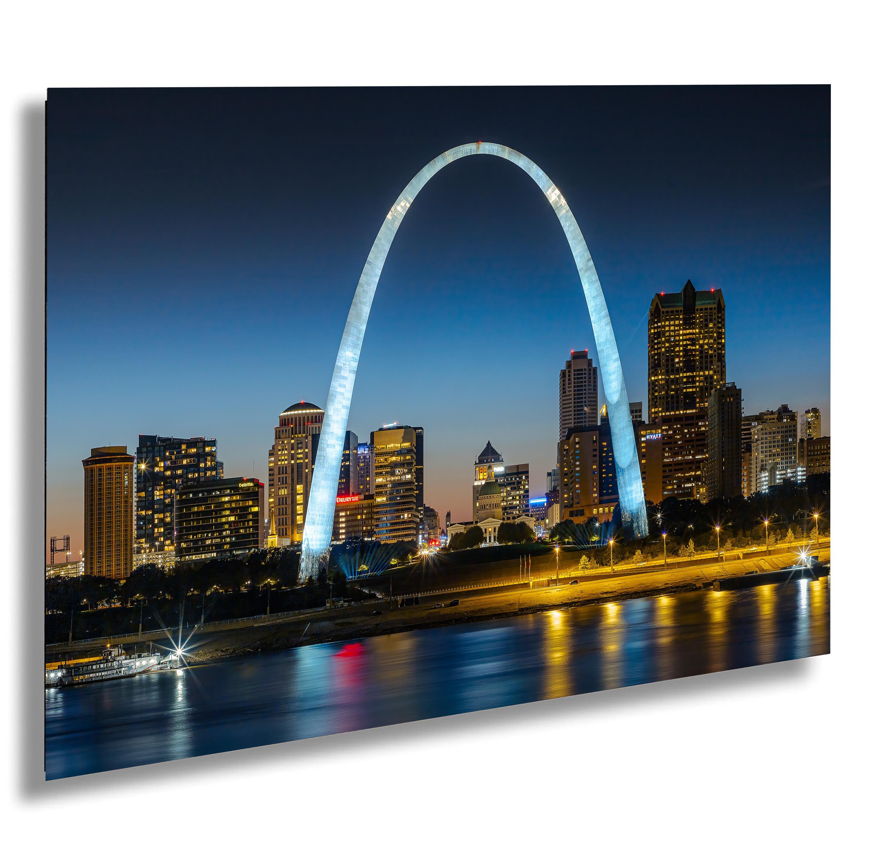 St. Louis Skyline Print: Gateway Arch National Park Art