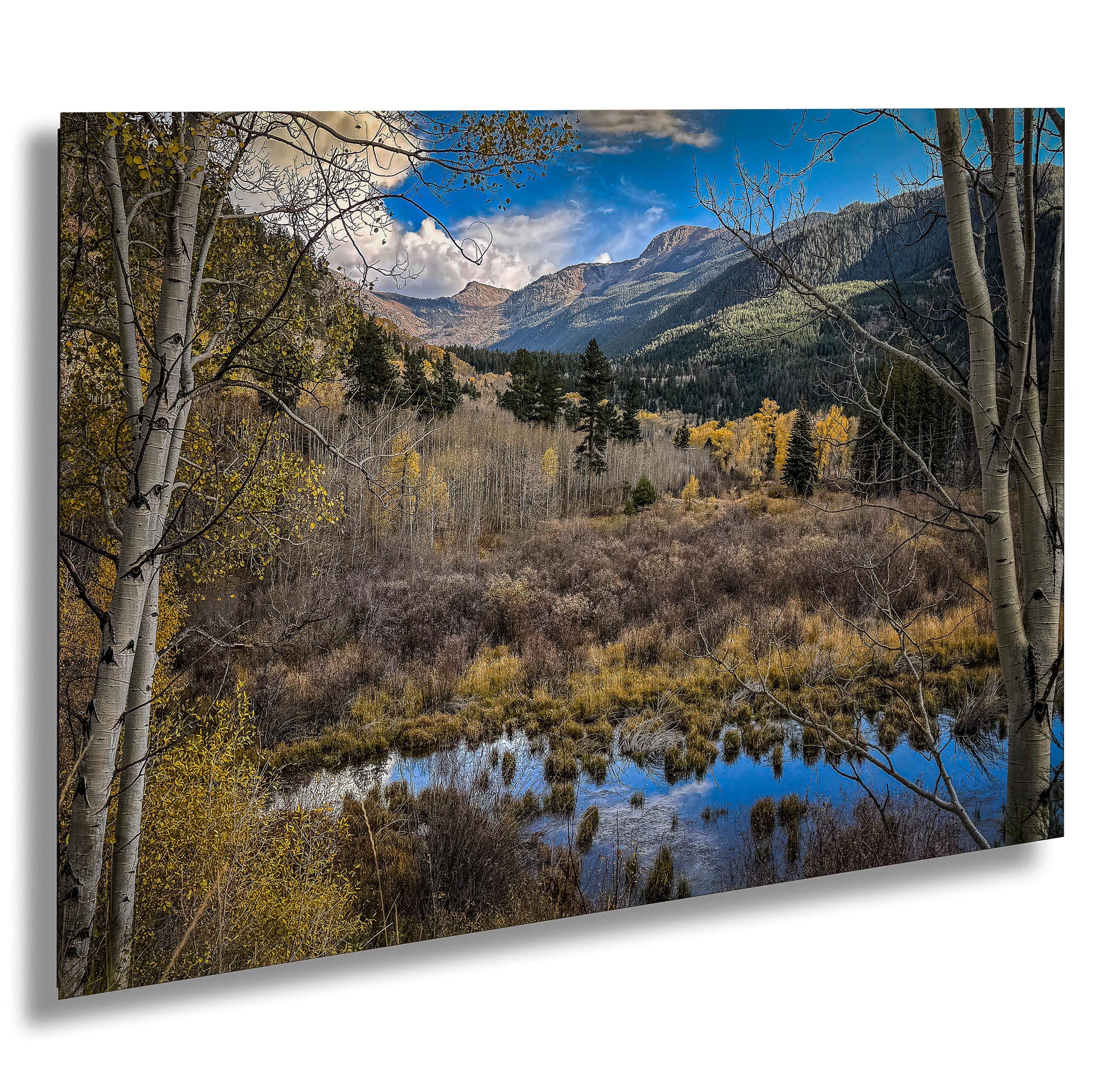 Aspen Colorado Autumn Landscape Print, Independence Pass View