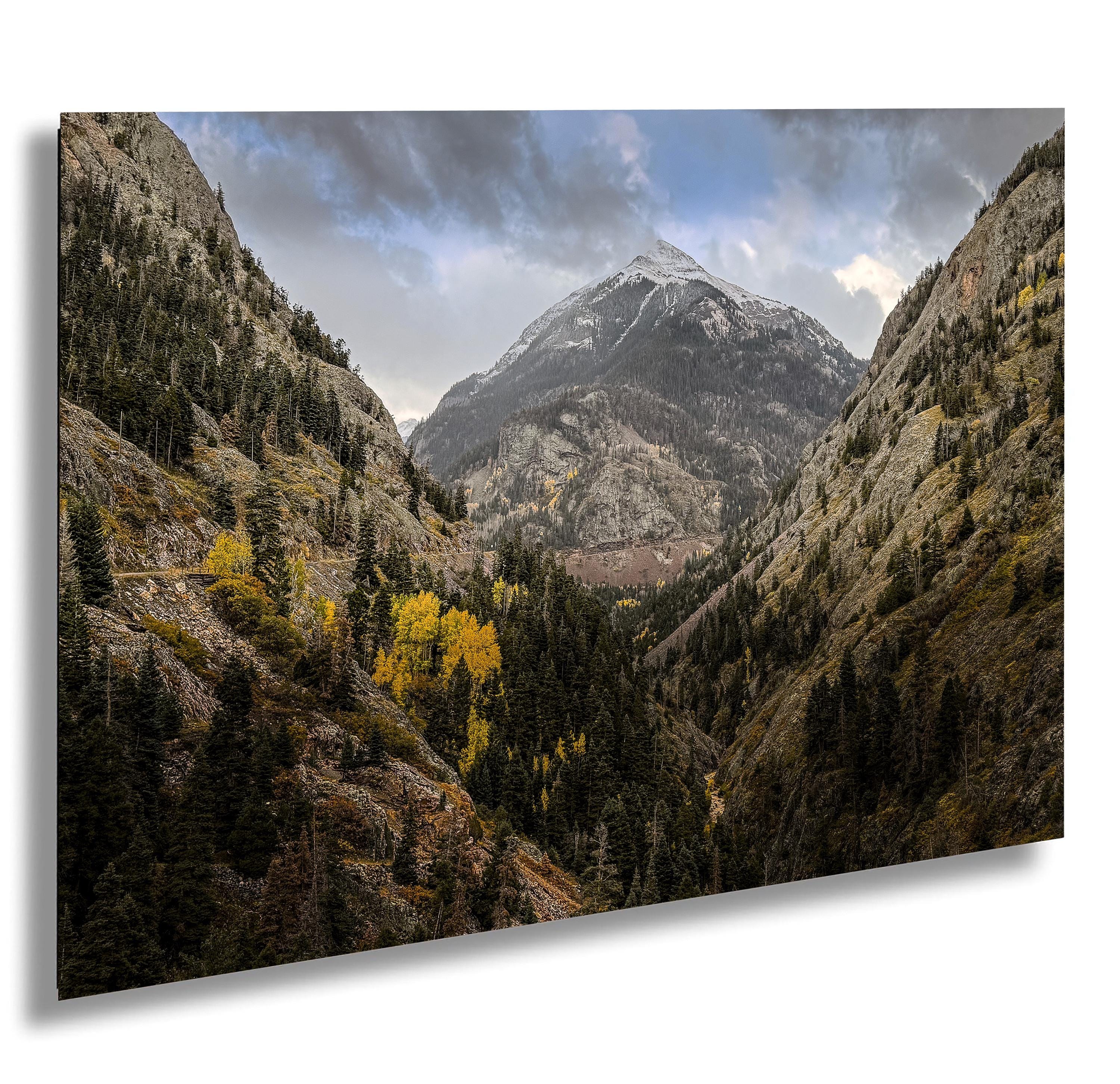 Abrams Mountain, Ouray Colorado Print, Million Dollar Highway