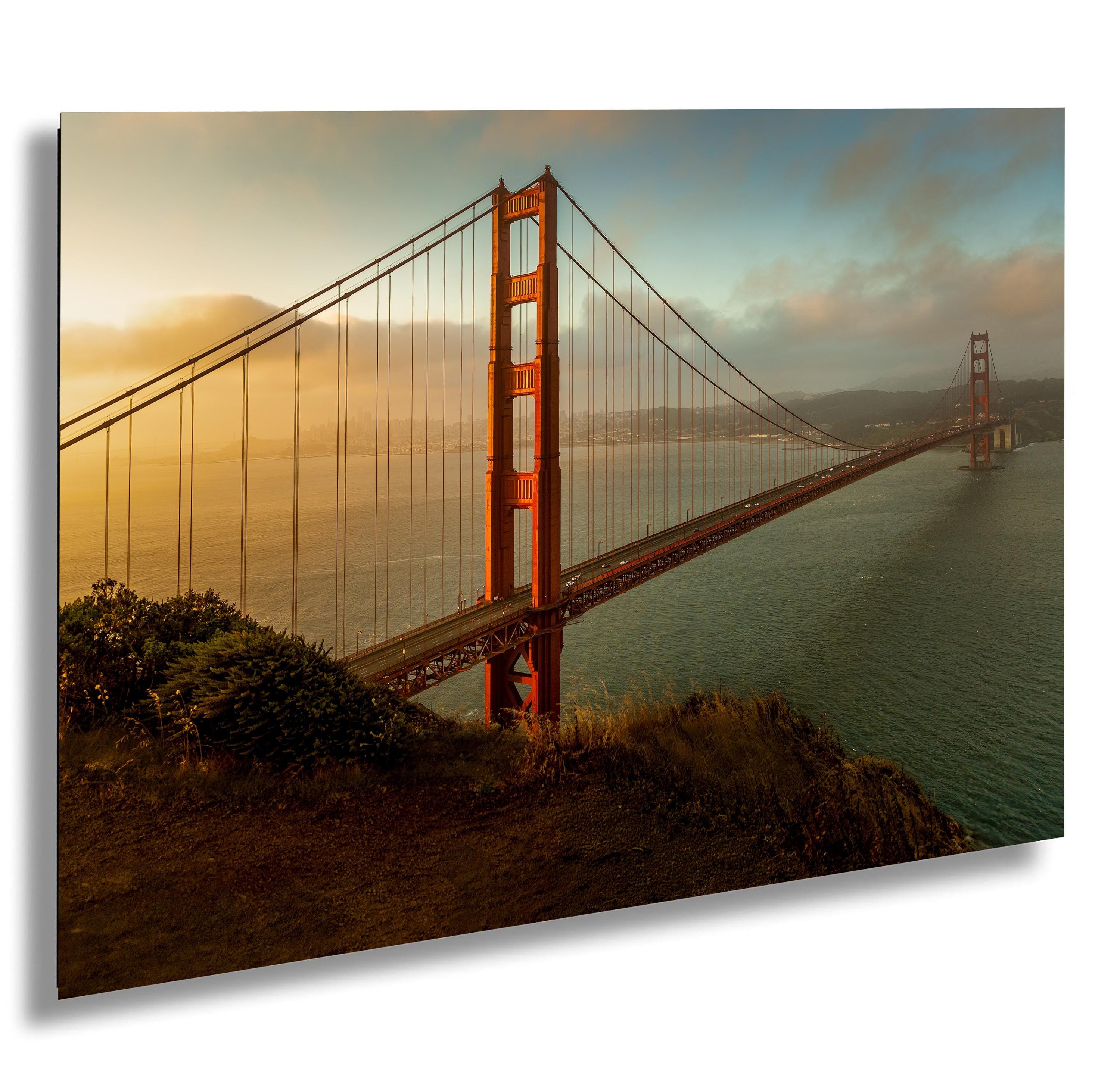 Golden Gate Bridge Sunrise Print: San Francisco Coastal Art