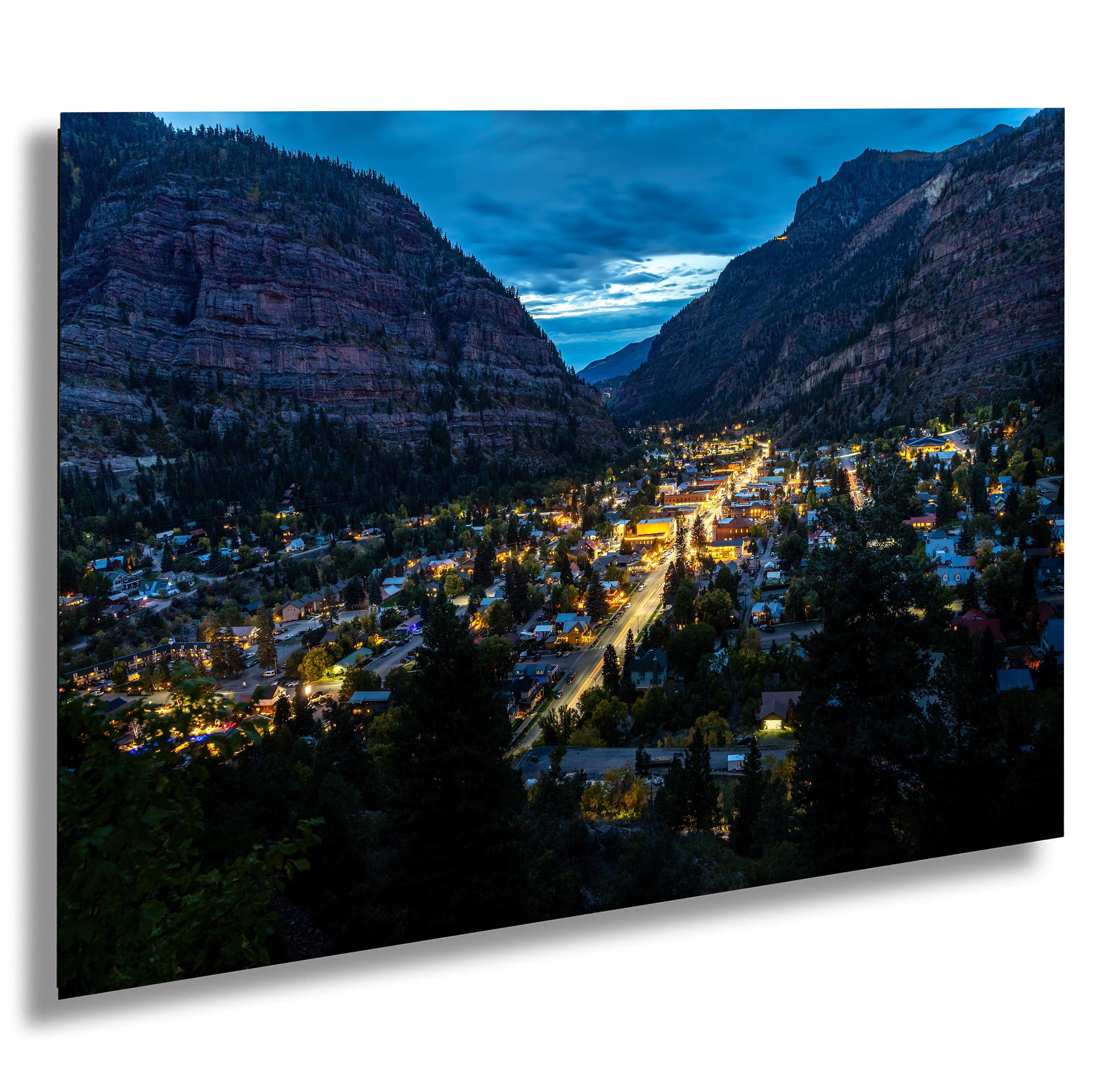 Ouray Colorado Night Photography Print – San Juan Mountains Landscape