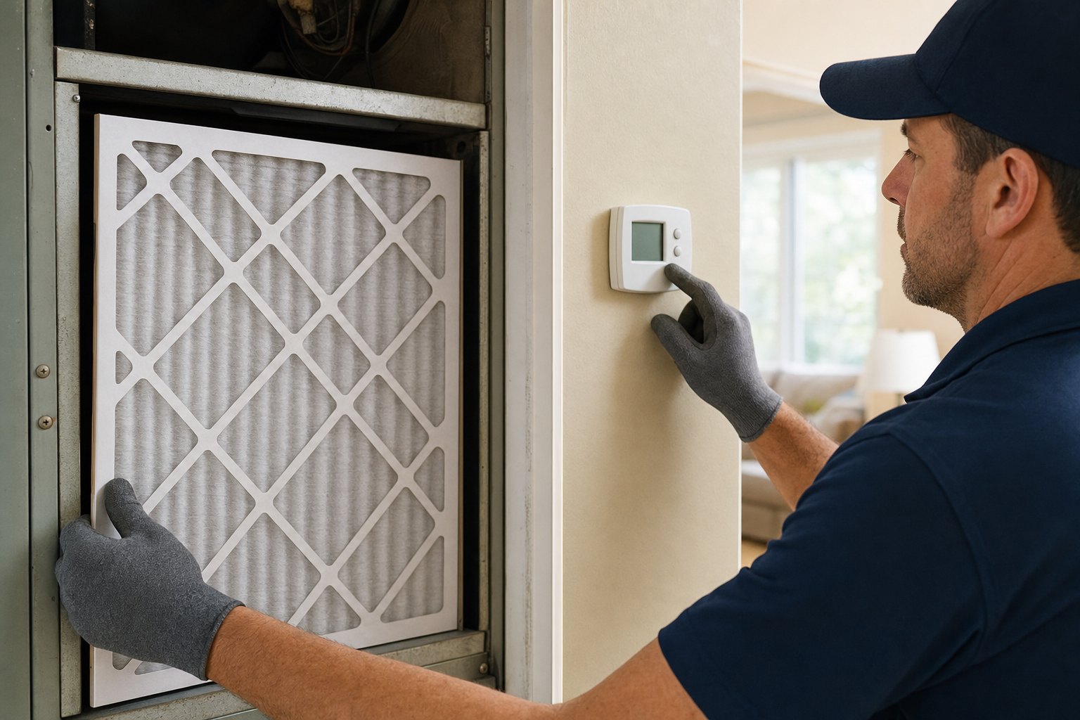 System Care HVAC service work