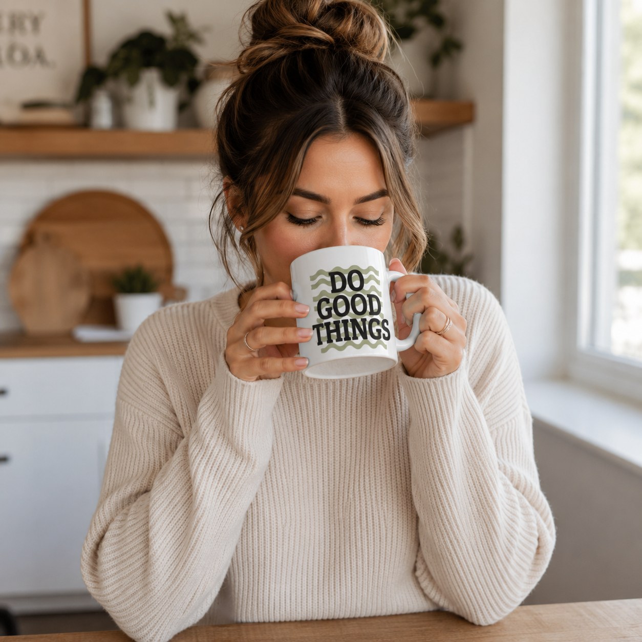 Do Good Things Ceramic Mug, 11 oz & 15 oz