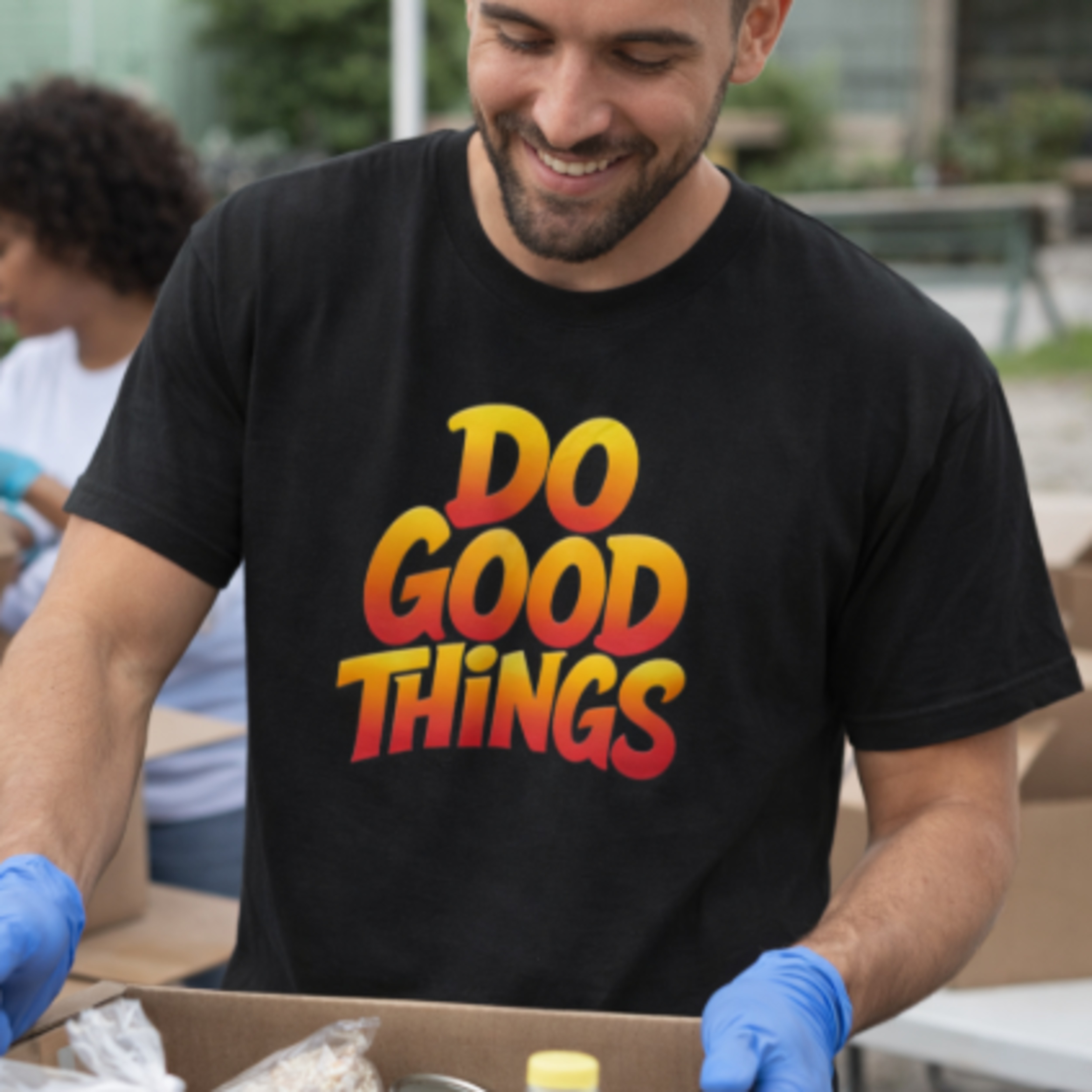 Do Good Things Shirt, Positive Vibes Tee, Kindness, Retro Inspirational Graphic Tee, Motivational Unisex Shirt, Be The Good Gift To Others