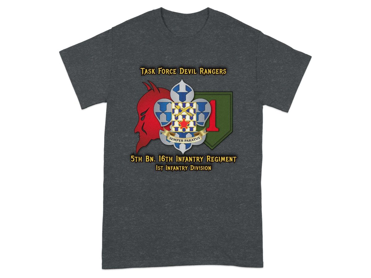 Task Force Devil Rangers T-Shirt: 5th Bn 16th Infantry Regiment