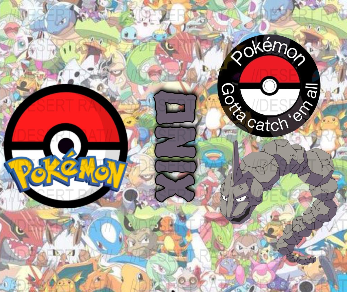 Onix Pokemon Character 20oz Tumbler, Gotta Catch 'Em All