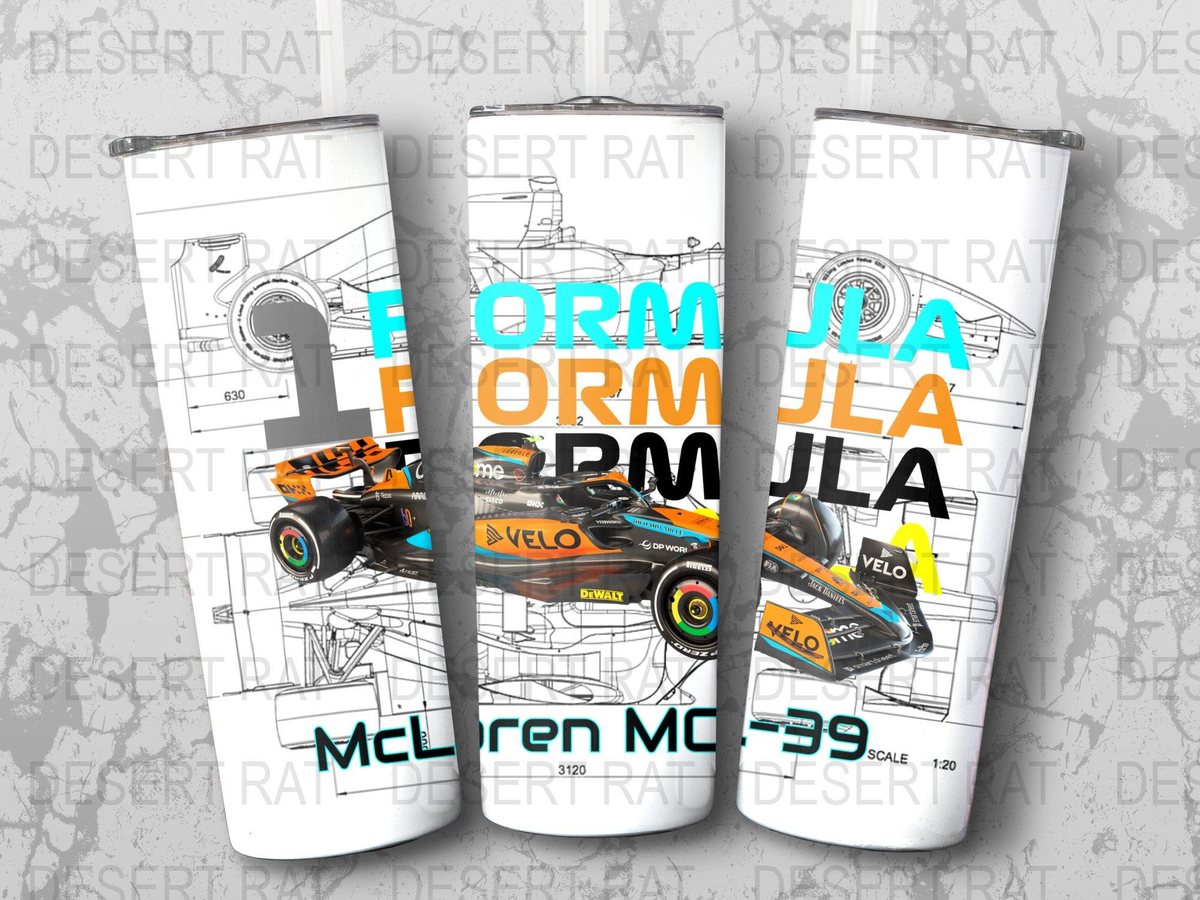 MCL39 Blueprint Art: Formula 1 Car Poster (Digital Download)