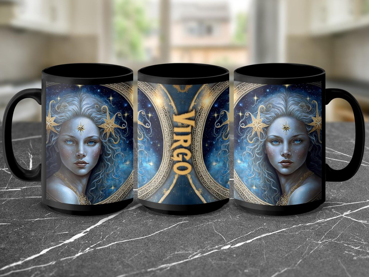 Virgo Zodiac Mug: Celestial Astrology Gift