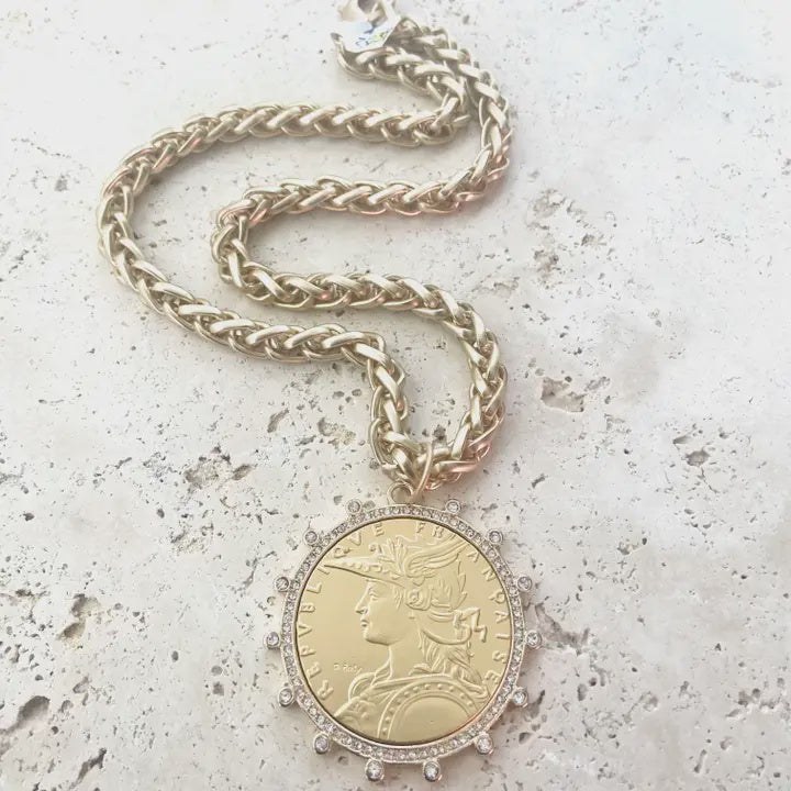 French Solider coin