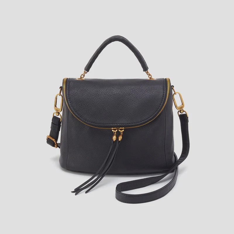 Fern Top Handle Satchel blk