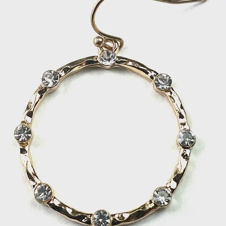 Ring W/Bling Gold