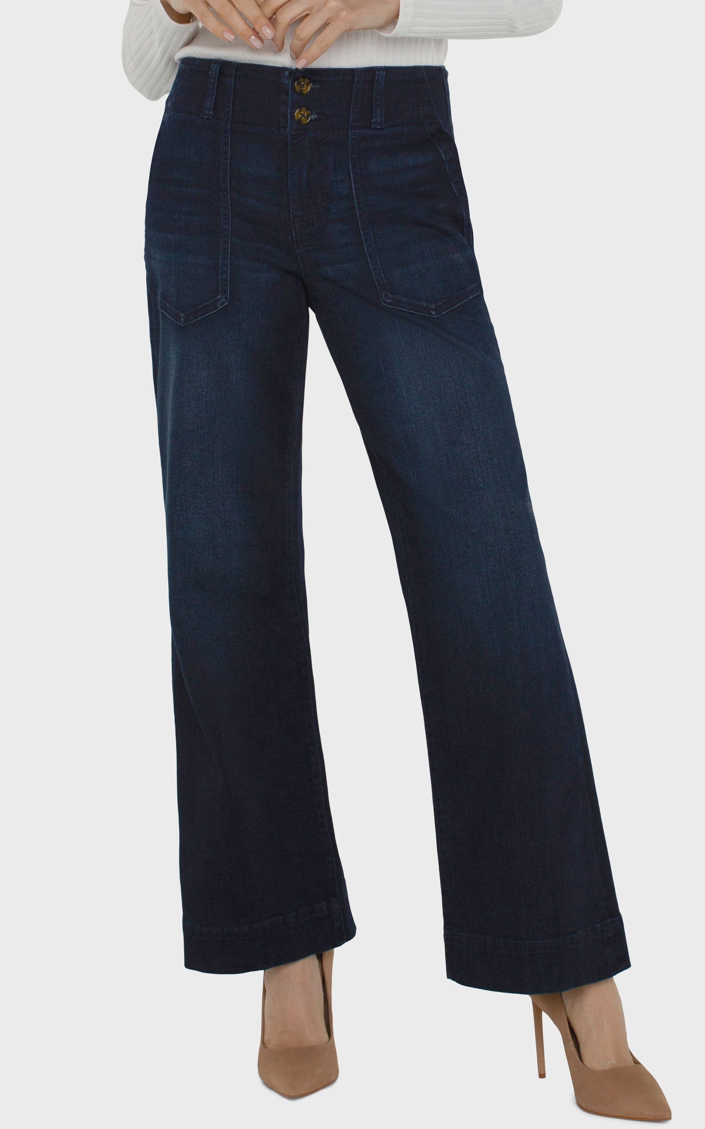 Navy Utility Patch pocket pants
