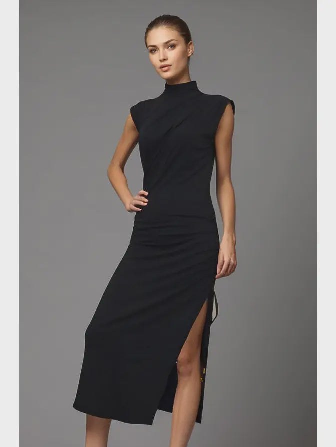 Jenny Midi Dress (Black)