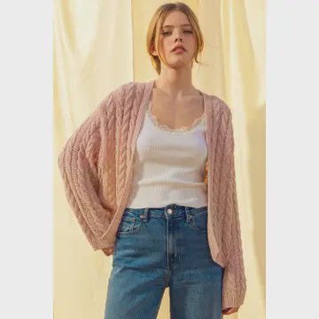 Light weight Cable Cardigan