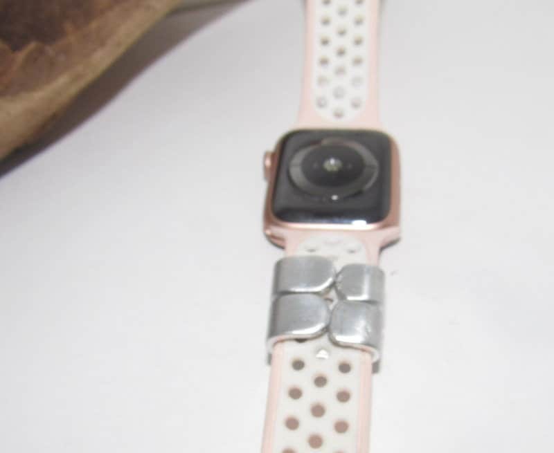 Personalized Watch Band Charm, Smart Watch Charm, custom charm for smart watch, I watch band weight loss charm, view 3