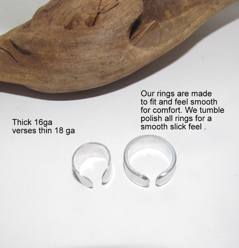 Hibiscus Adjustable stamped ring, flower lover aluminum ring, inspiration rings, adjustable silver ring, stamped jewelry,, view 8