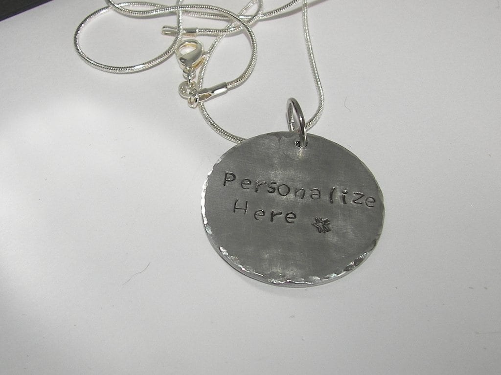 personalized necklace , custom hand stamped jewelry, mommy necklace pick your wording necklace, gift for bridesmaid, handstamped jewelry