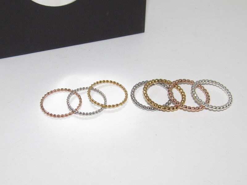 kids name stacking rings, silver stacking rings , Mother's stacking name rings, hand stamped personalized jewelry, handstamped jewelry, view 7