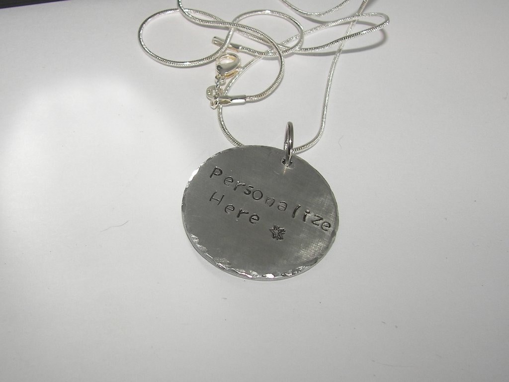 personalized necklace , custom hand stamped jewelry, mommy necklace pick your wording necklace, gift for bridesmaid, handstamped jewelry, view 3