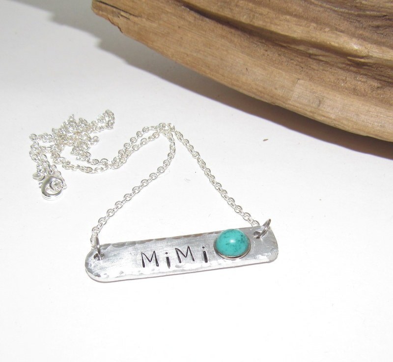 Mimi necklace for grandmothers, western necklace gift for her, personalized necklace, Mama gift